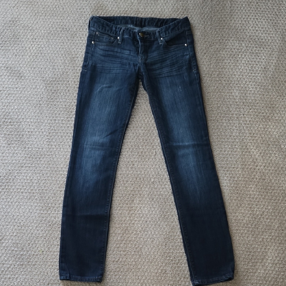 Express Women's Deep Blue Skinny Jeans